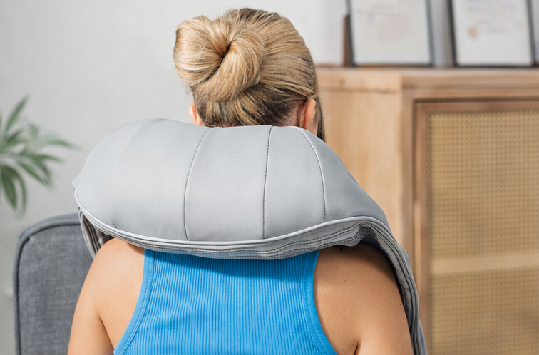 Shiatsu Neck & Shoulder Massager with Heat – Instant Relief at Home