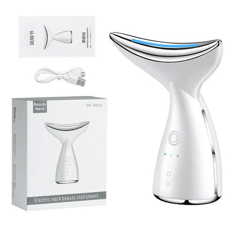 Massajador LED & EMS — Alívio de Dor Muscular no Pescoço e Ombros