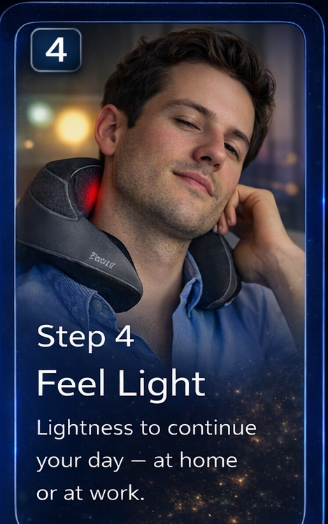 Step 4 - Feel light